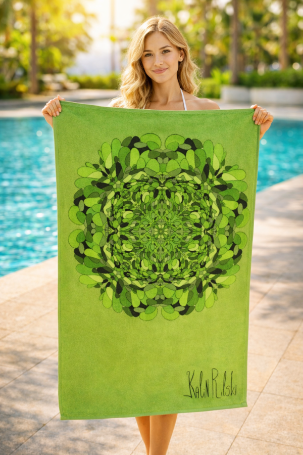 Плажна кърпа двулицева - 700004