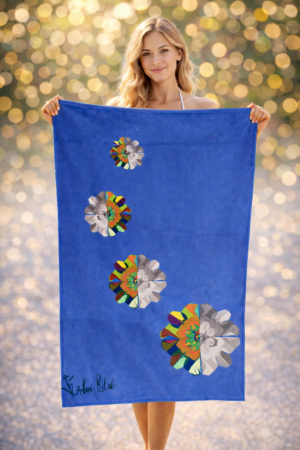 Плажна кърпа двулицева - 700005