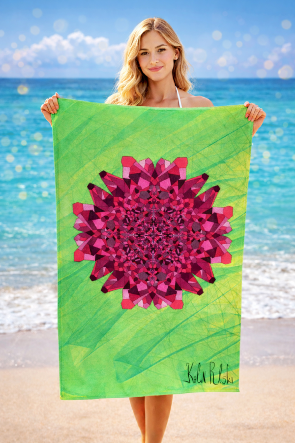 Плажна кърпа двулицева - 700007