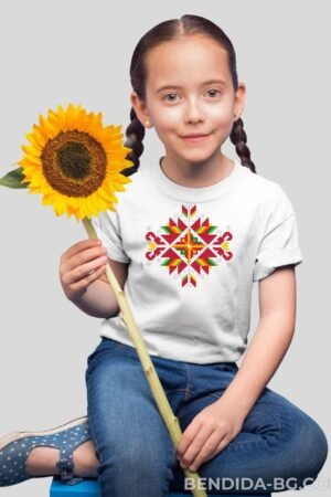 Детска тениска с шевица – „Плодородие“ за момче и момиче